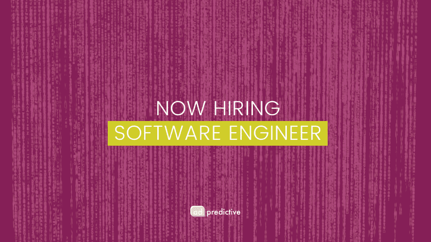 now hiring software engineer