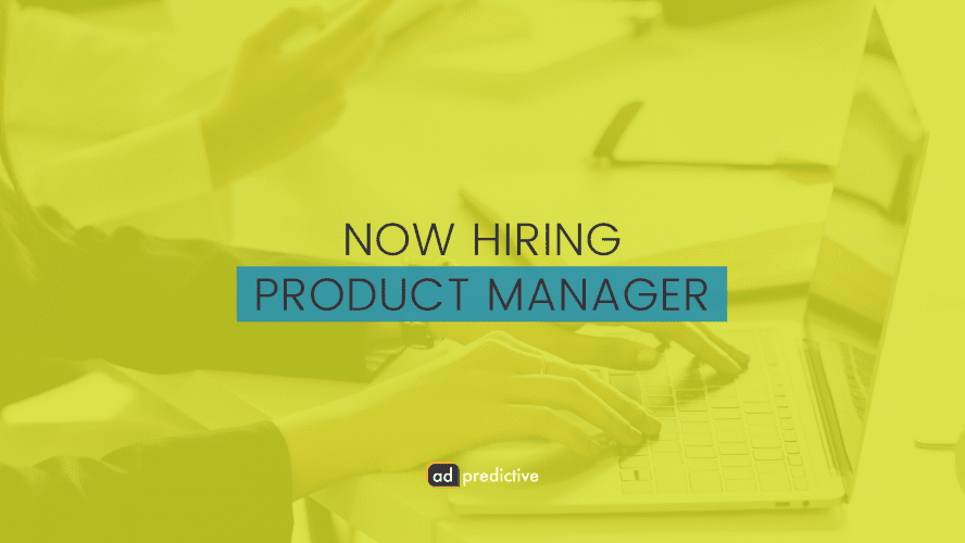 now hiring product manager